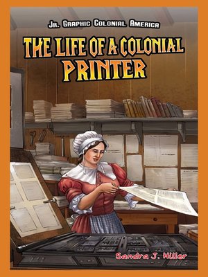 cover image of The Life of a Colonial Printer